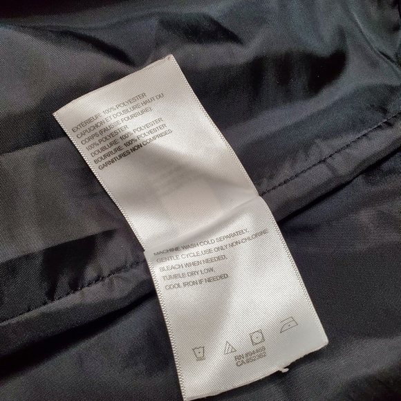 Laundry by Design Black Hooded Quilted Jacket Size OX - Picture 10 of 10